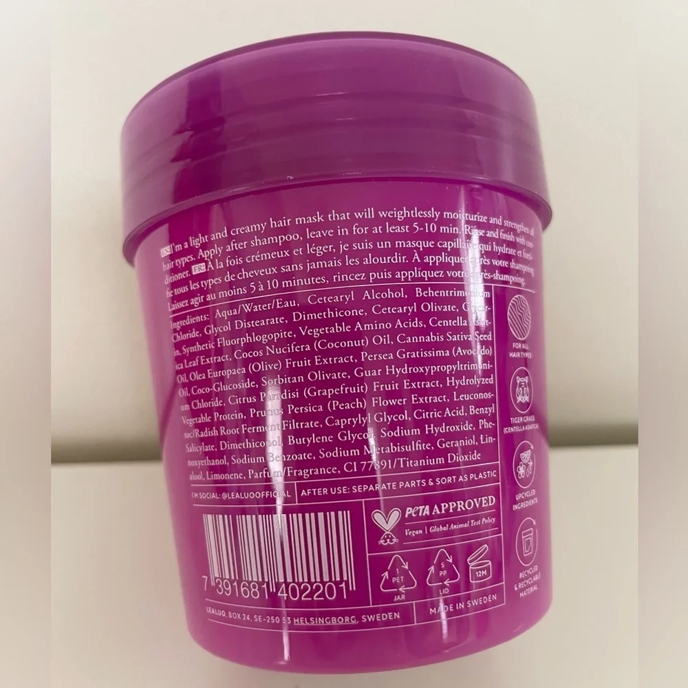 LeaLuo Count Stars Weightless Mask with Tiger Grass, Coconut & Avocado 9.13 oz